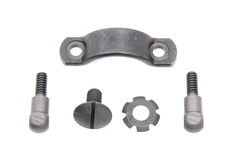 V-Twin - Parkerized Brake Hand Lever Screw Kit