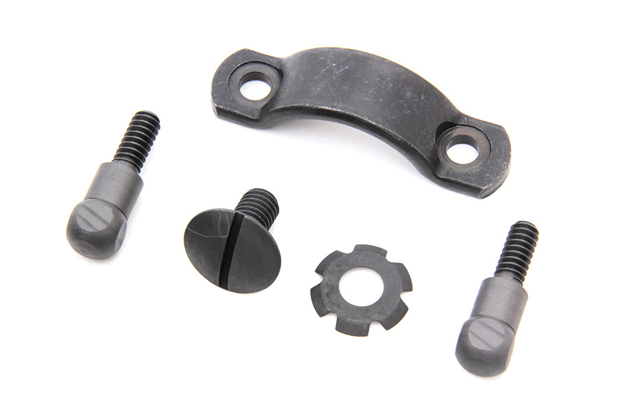 V-Twin - Parkerized Brake Hand Lever Screw Kit