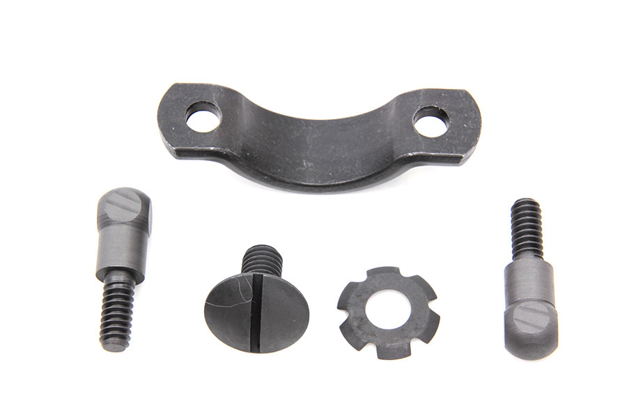 V-Twin - Parkerized Brake Hand Lever Screw Kit