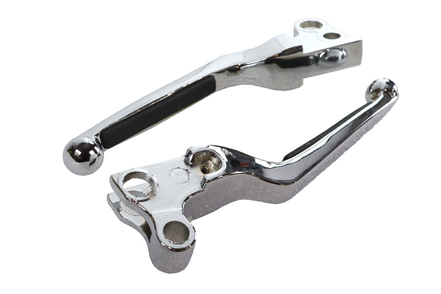 V-Twin - Chrome Softee Style Hand Lever Set