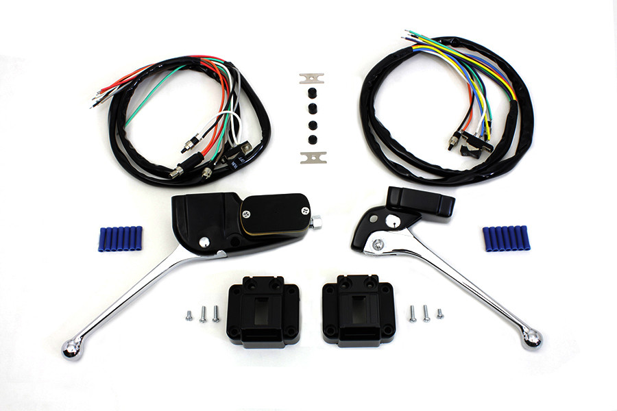 V-Twin - Handlebar Control Kit Black
