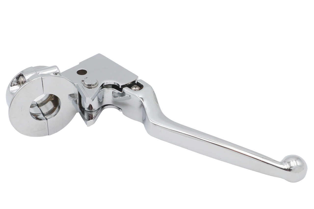 V-Twin #74168 - Chrome Clutch Hand Lever Assembly
