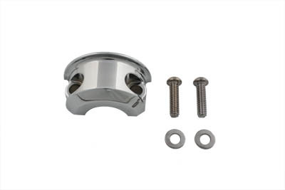 V-Twin #07-0540-2 - Handlebar Master Cylinder Clamp Chrome