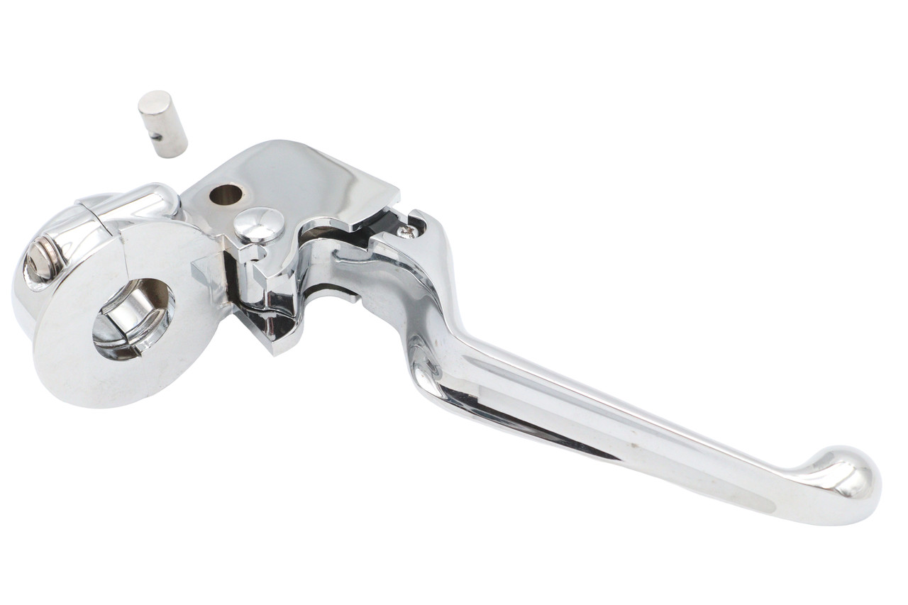 V-Twin #42865 - Clutch Hand Lever Assembly Chrome