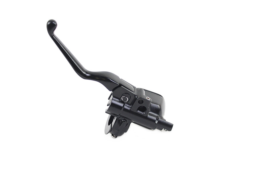 V-Twin #H07-0665/75MB-1 - Front Brake Master Cylinder Assembly Black