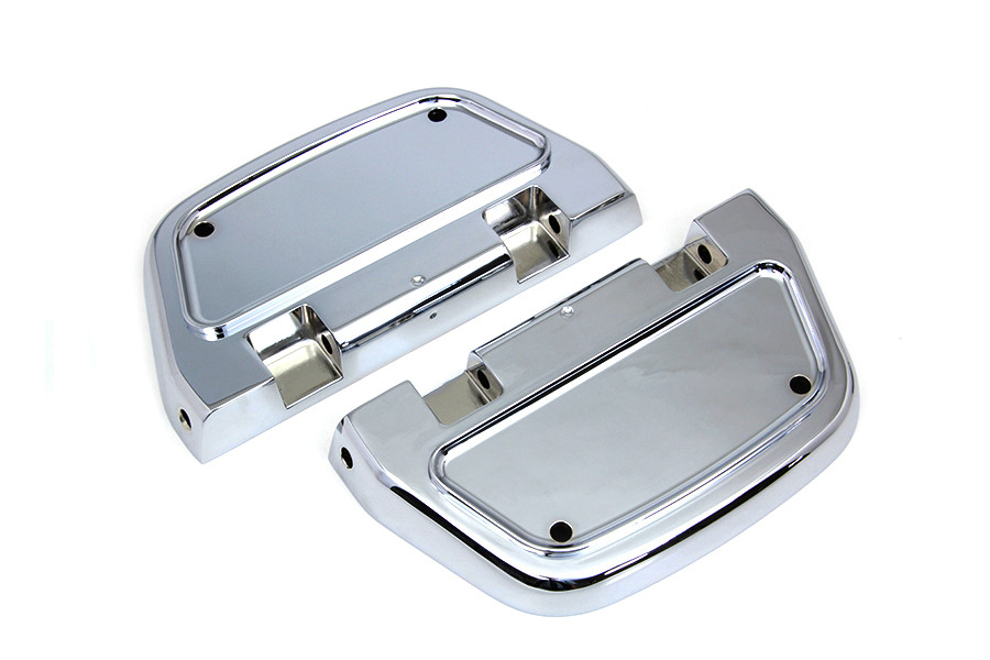 V-Twin - Chrome Passenger Footboard Set