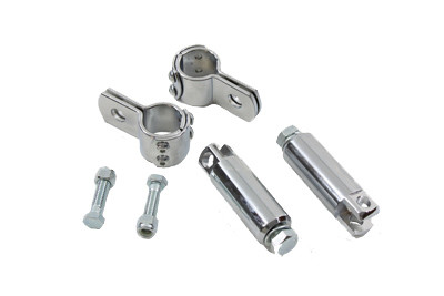 V-Twin - Chrome Footpeg Mount Kit