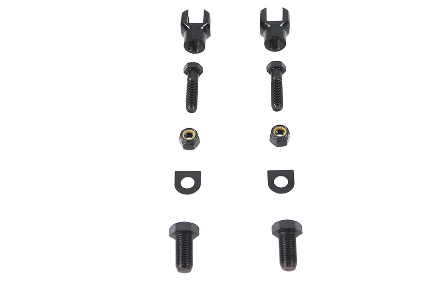 V-Twin - Footpeg Mount Yoke Set Black