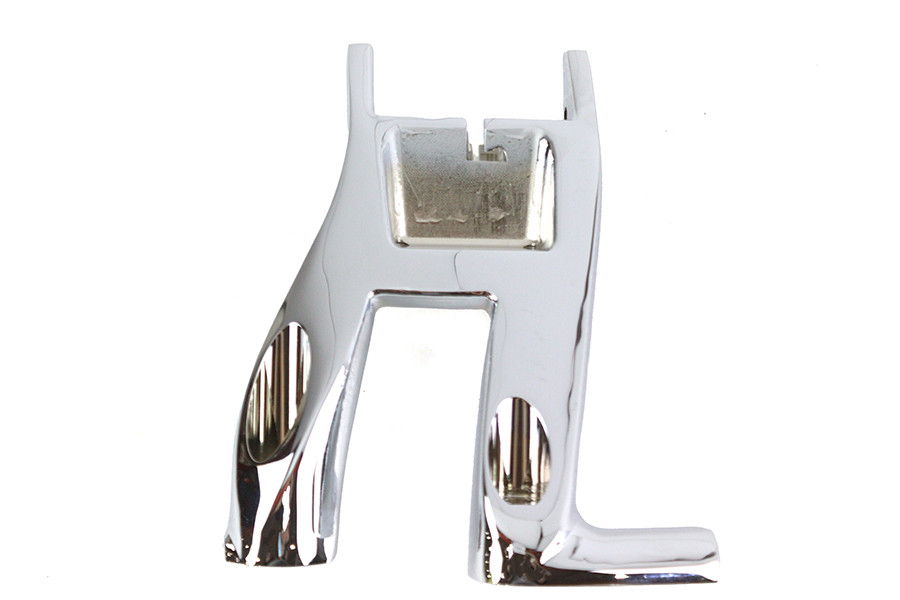 V-Twin #055186 - M8 Left Bracket Footboard Mount Chrome