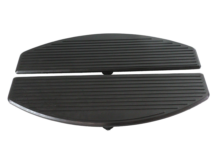 V-Twin #057028 - M8 Footboard ISO Black Rubber Pad Set