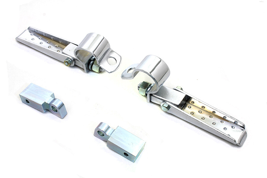 V-Twin - Steel Dimpled Footpeg Kit