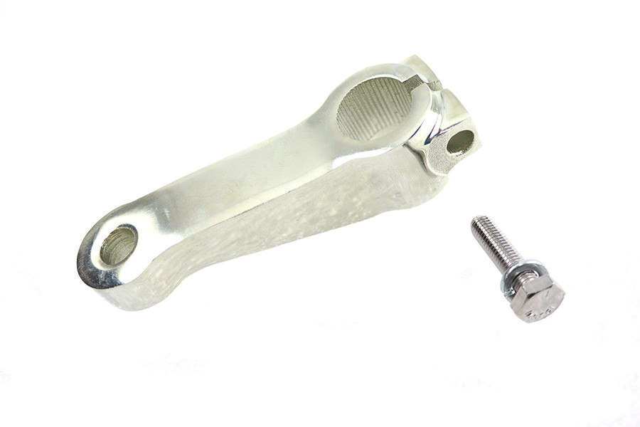 V-Twin #71555Z - Zinc Right Side Footpeg Mount Support