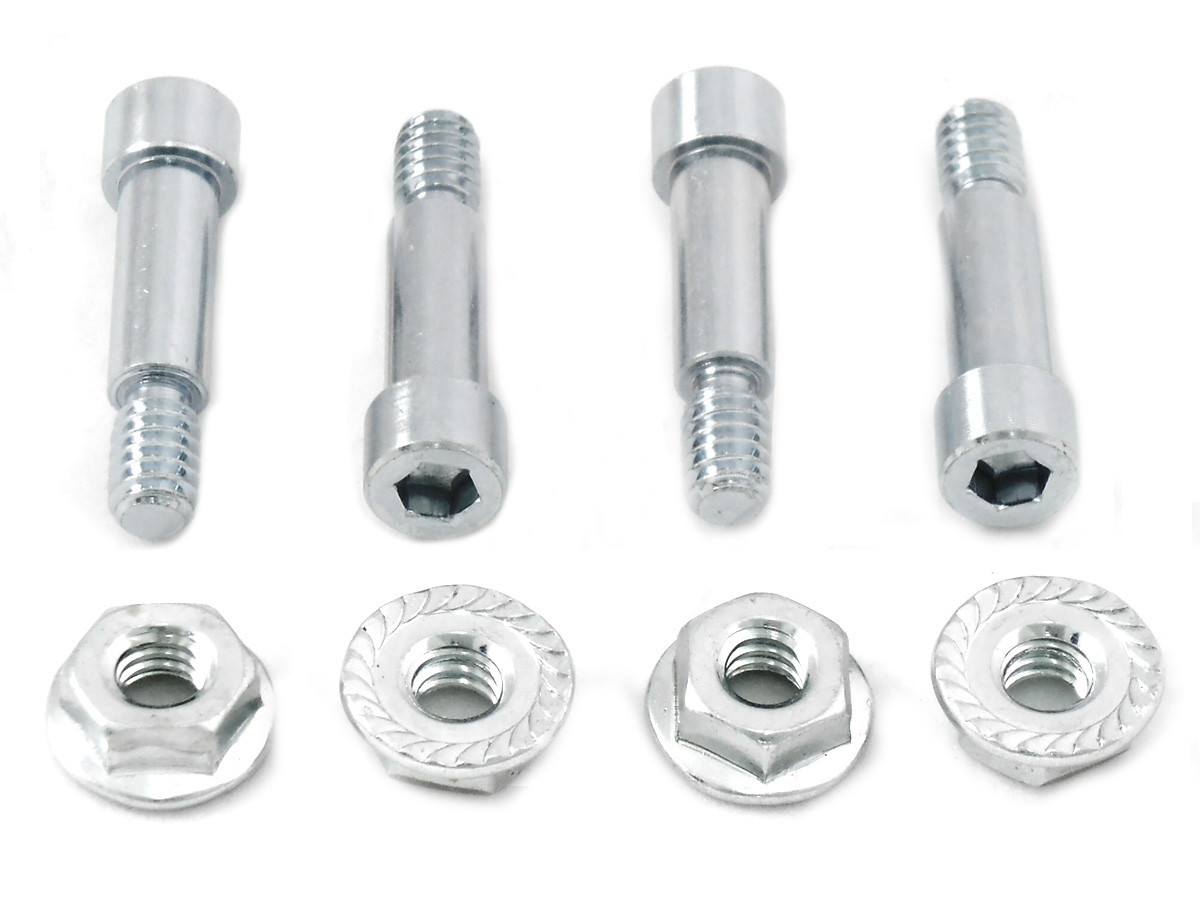 Wyatt Gatling #77519 - Footboard Hinge Bolt Kit Zinc Plated