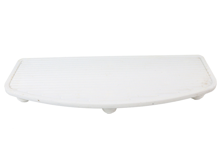 V-Twin #64023WR - M8 Footboard ISO White Rubber Pad Set