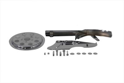V-Twin - Chrome Belt Guard and Pulley Cover Kit