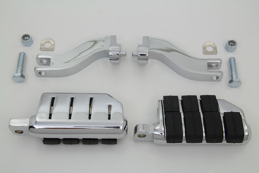 V-Twin - Cats Paw Passenger Footpeg Kit