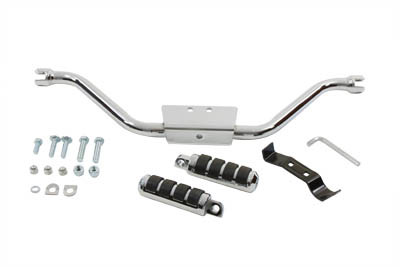 V-Twin - Mustache Highway Bar Kit with Cats Paw Footpeg