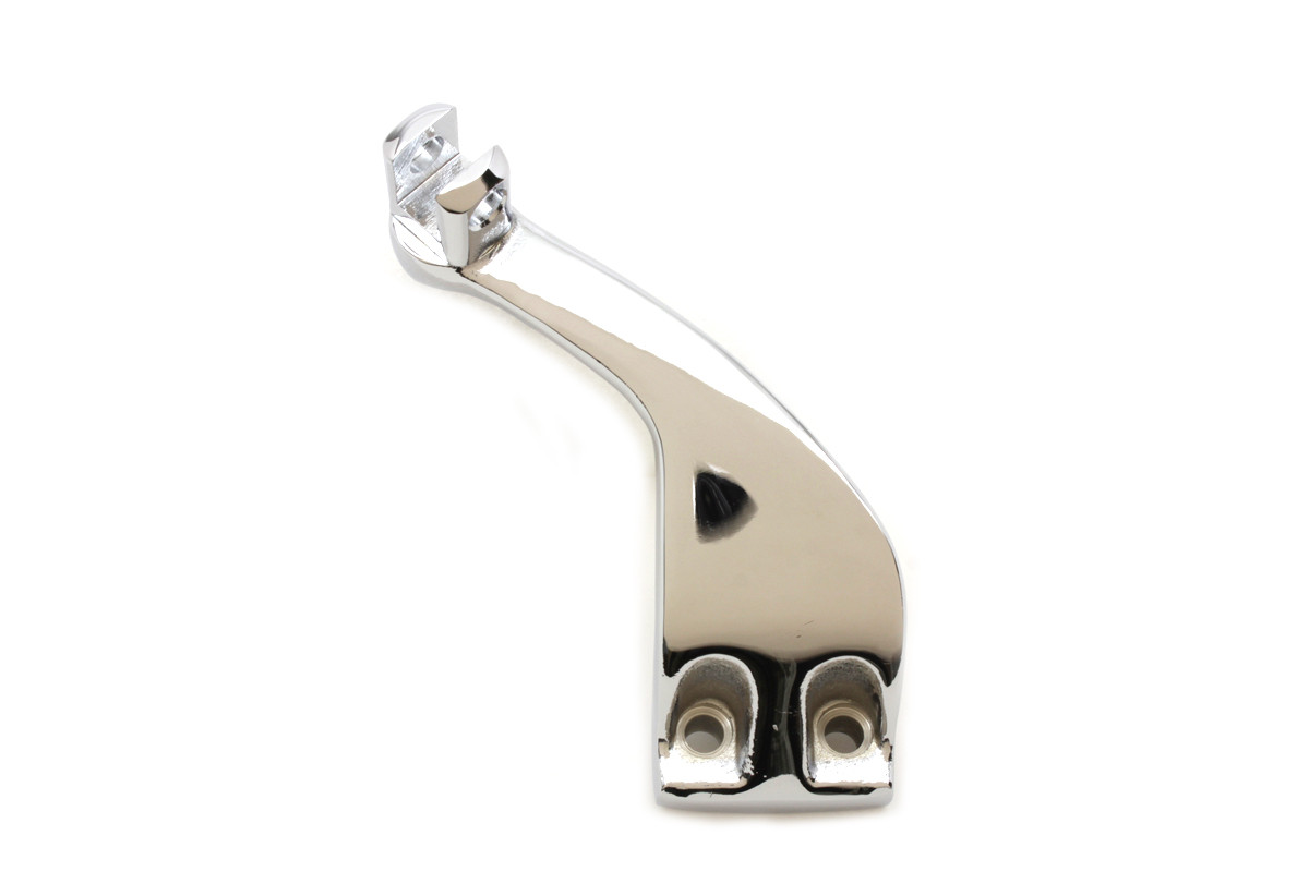 V-Twin - Chrome Left Footpeg Mount Bracket