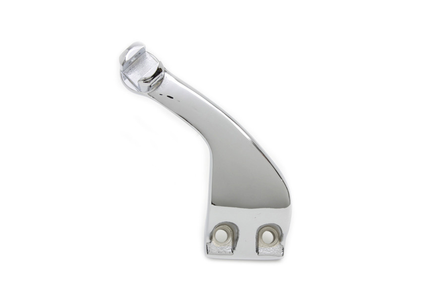 V-Twin - Chrome Left Footpeg Mount Bracket