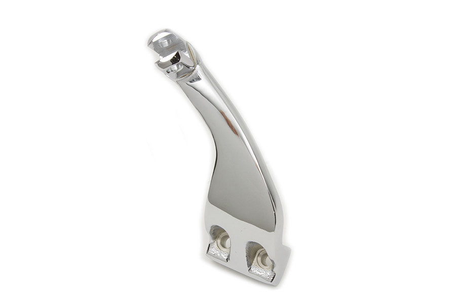 V-Twin - Chrome Left Footpeg Mount Bracket