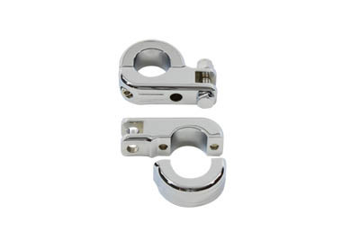 V-Twin - Chrome Engine Bar Footpeg Mount