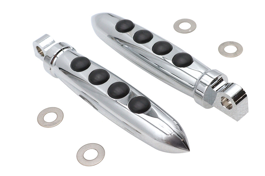 V-Twin - Chopper Style Billet Footpeg Set