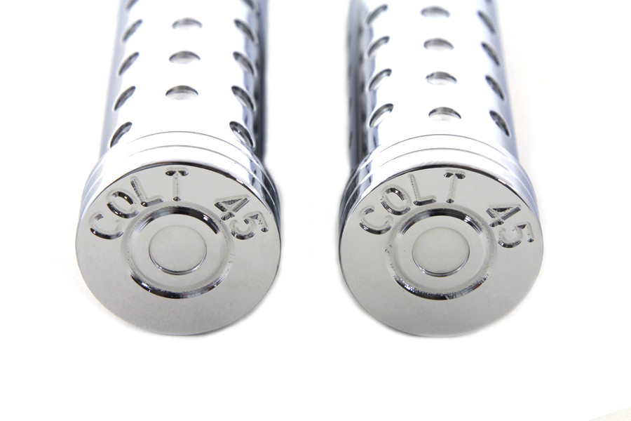Wyatt Gatling #1328 - Chrome Colt 45 Footpeg Set