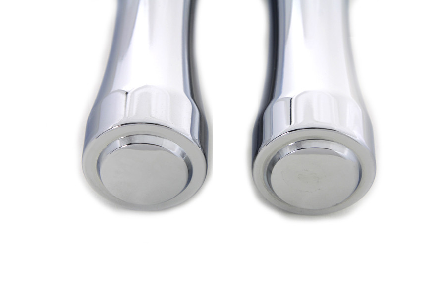 Wyatt Gatling #9634 - Chrome Contour End Footpeg Set