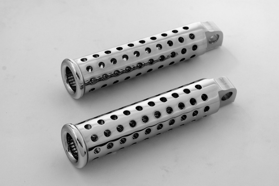 Wyatt Gatling #1567 - Chrome Silence Footpeg Set
