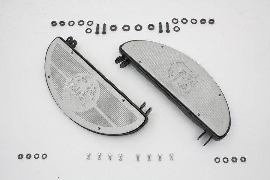 V-Twin - World's Fair Half Moon Footboard Kit