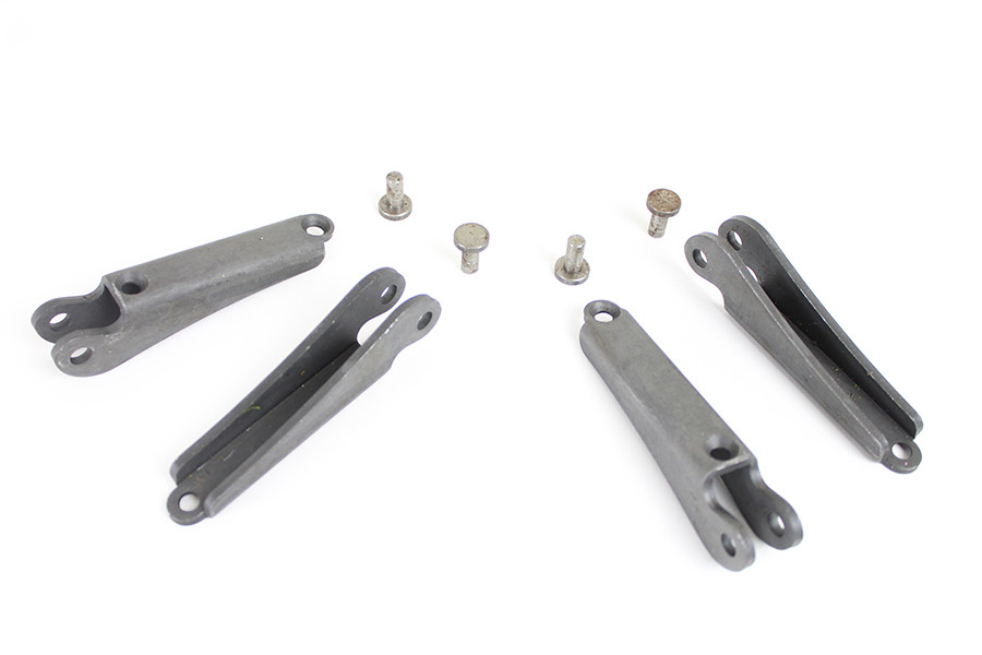 V-Twin - Raw Footboard Cleat Set