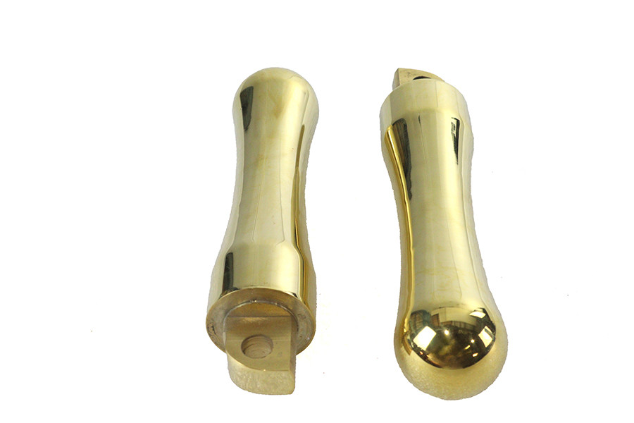 Wyatt Gatling #5088BRASS - Brass Contour Footpeg Set