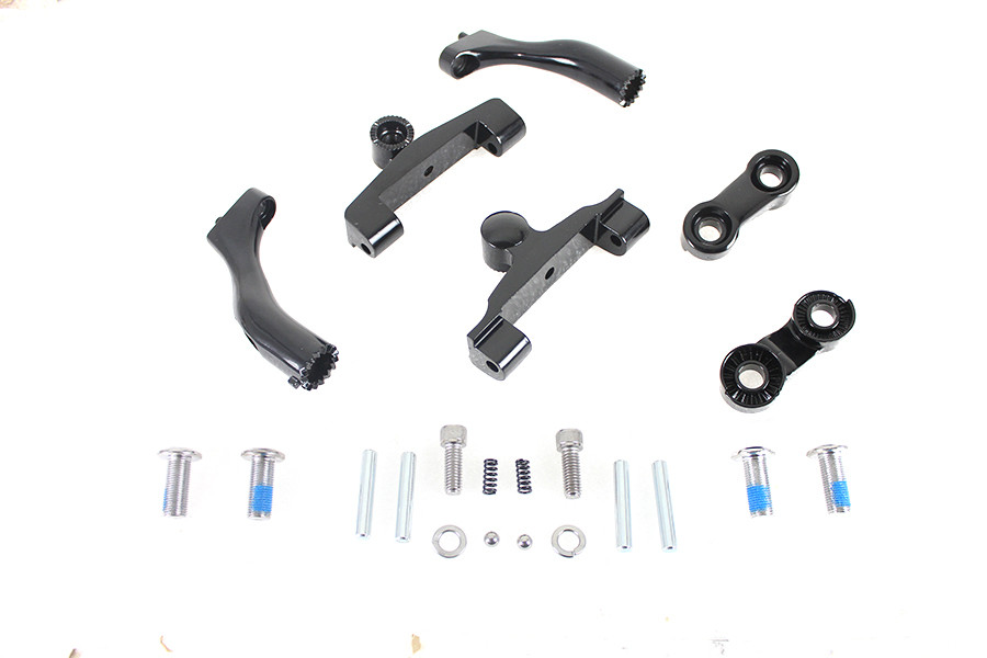 Wyatt Gatling #62131B - Adjustable Passenger Footboard Mount Set