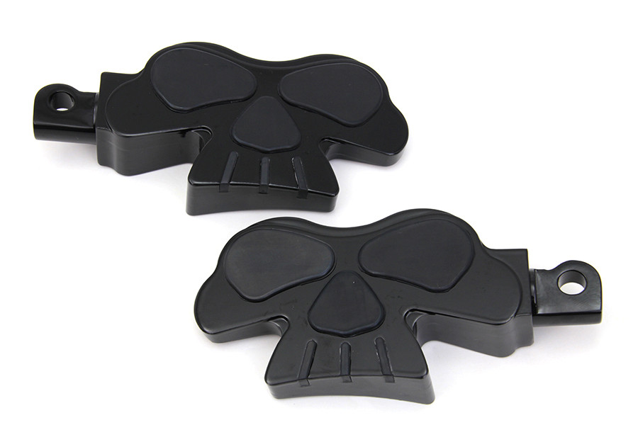 Wyatt Gatling #P17-0331MDGB - Skull Face Footpeg Set