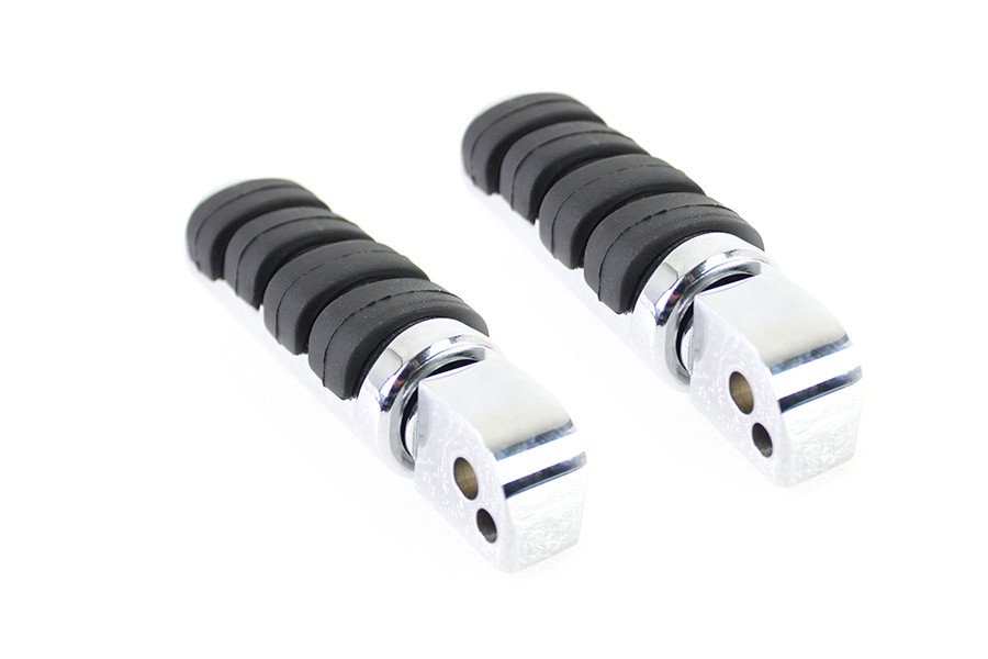 V-Twin #78464 - Passenger ISO Footpeg Set Chrome