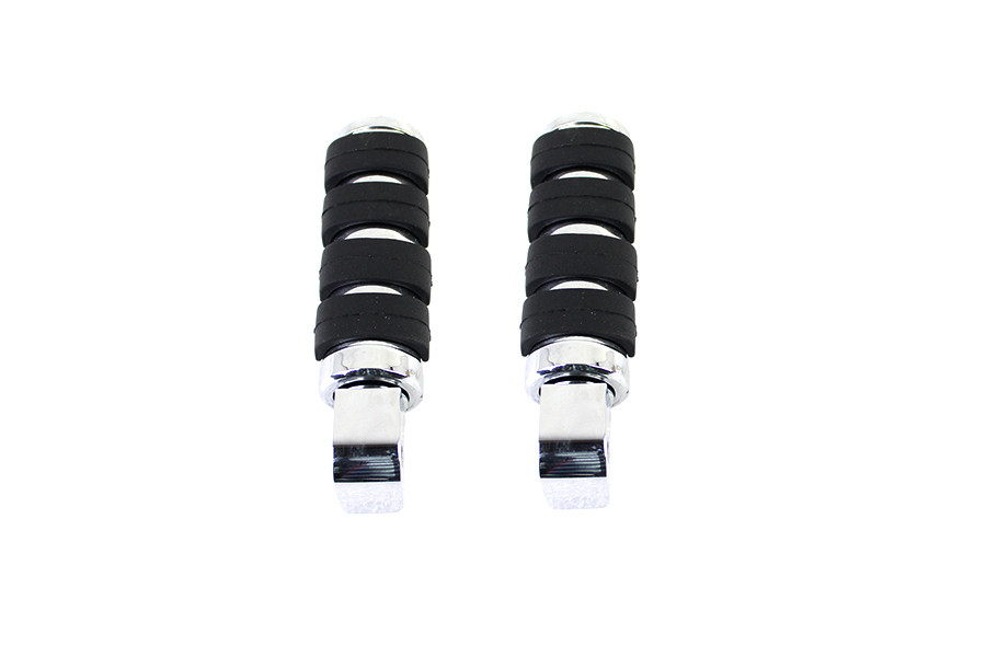 V-Twin #78464 - Passenger ISO Footpeg Set Chrome