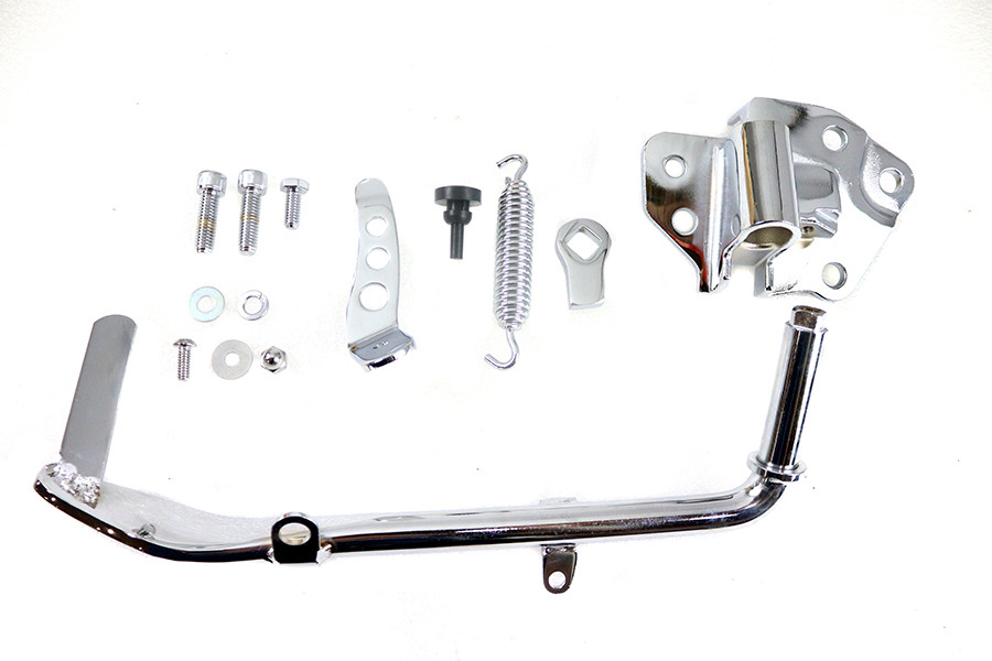 V-Twin - Chrome Jiffy Kickstand Kit