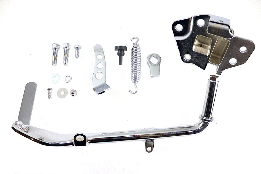 V-Twin - Chrome Jiffy Kickstand Kit