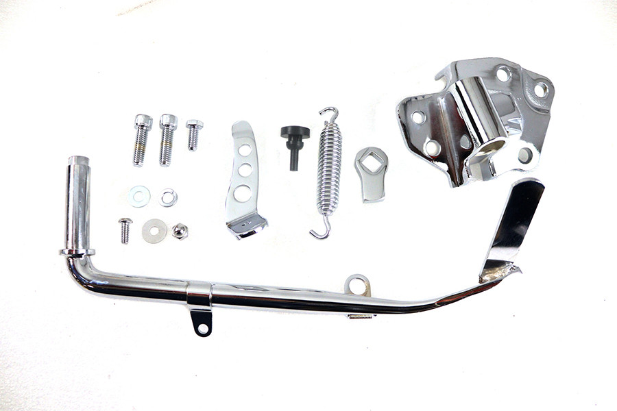 V-Twin - Chrome Jiffy Kickstand Kit