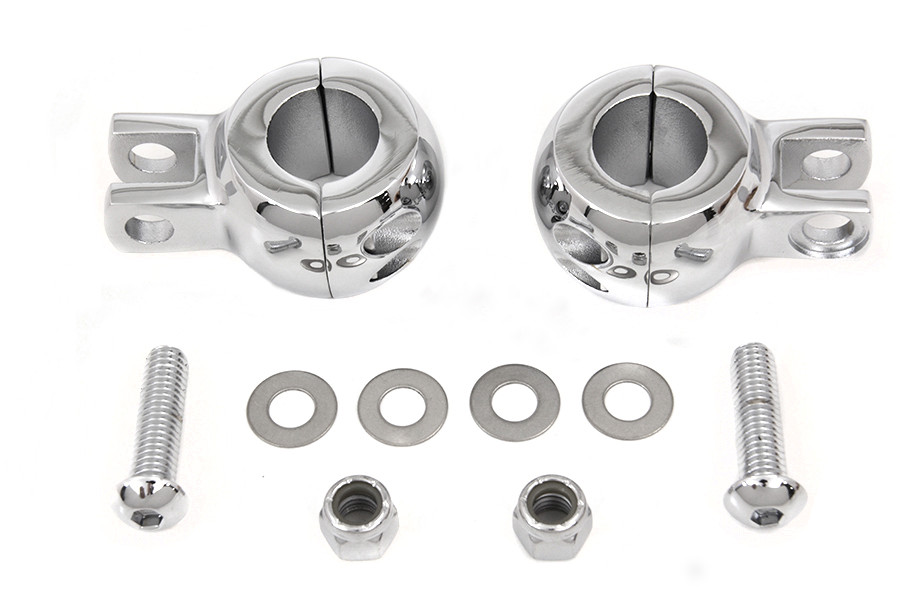 V-Twin - Seat Shock Mount Clamp Set