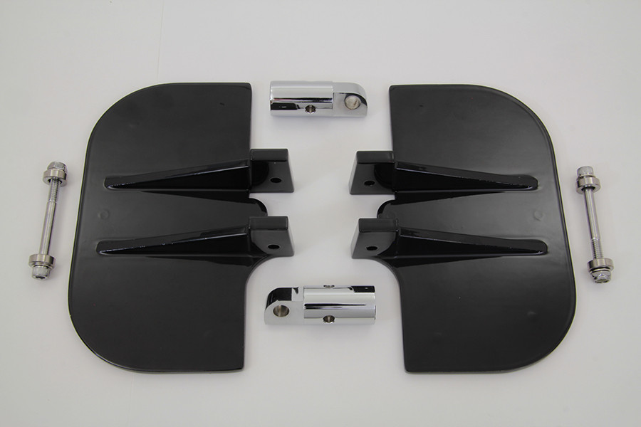 Wyatt Gatling #70053AB - Passenger Mini Footboard Set Black