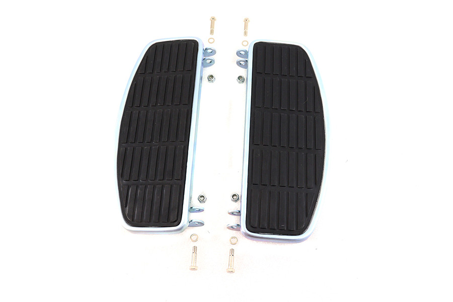 V-Twin - 'D' Driver Footboard Set Zinc