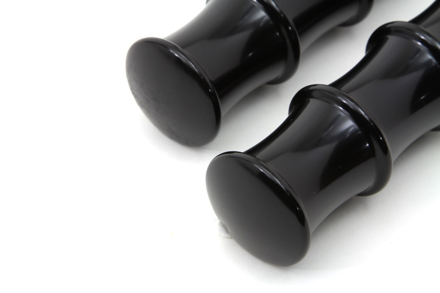 Wyatt Gatling #8047 - Black Tribal Style Footpeg Set