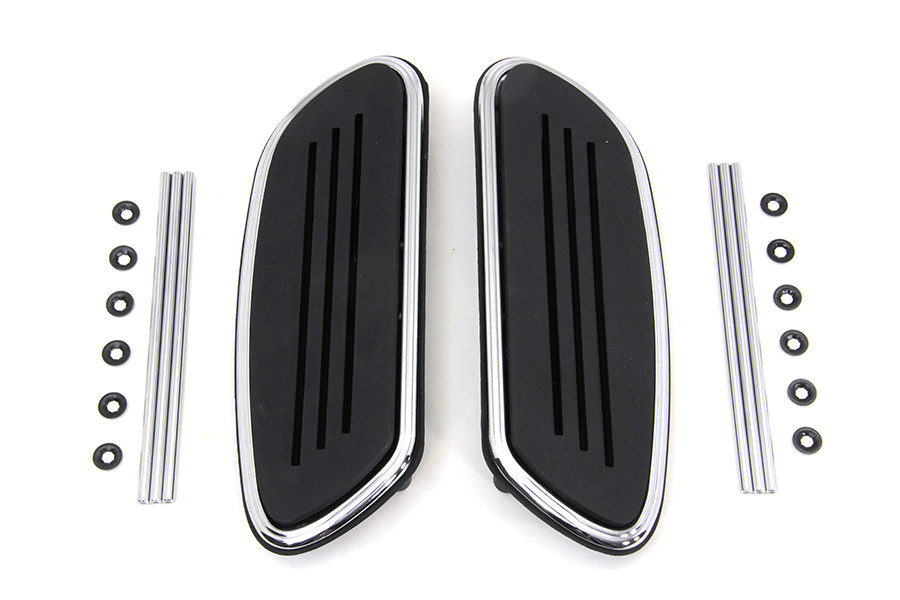 V-Twin - Passenger Footboard Rubber Insert Set