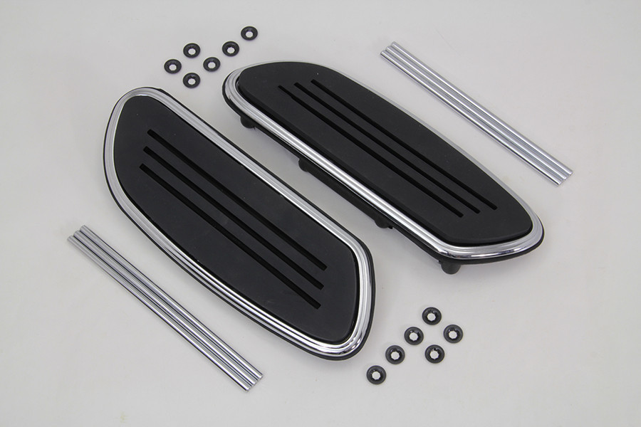 V-Twin - Passenger Footboard Rubber Insert Set