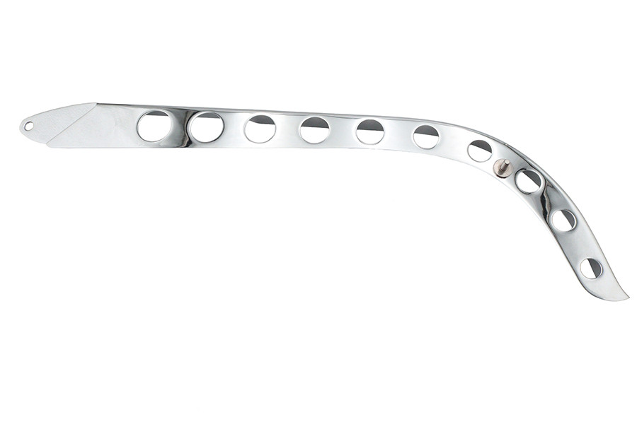 V-Twin #74841E - Rigid  inchHoly inch Chain Guard Chrome