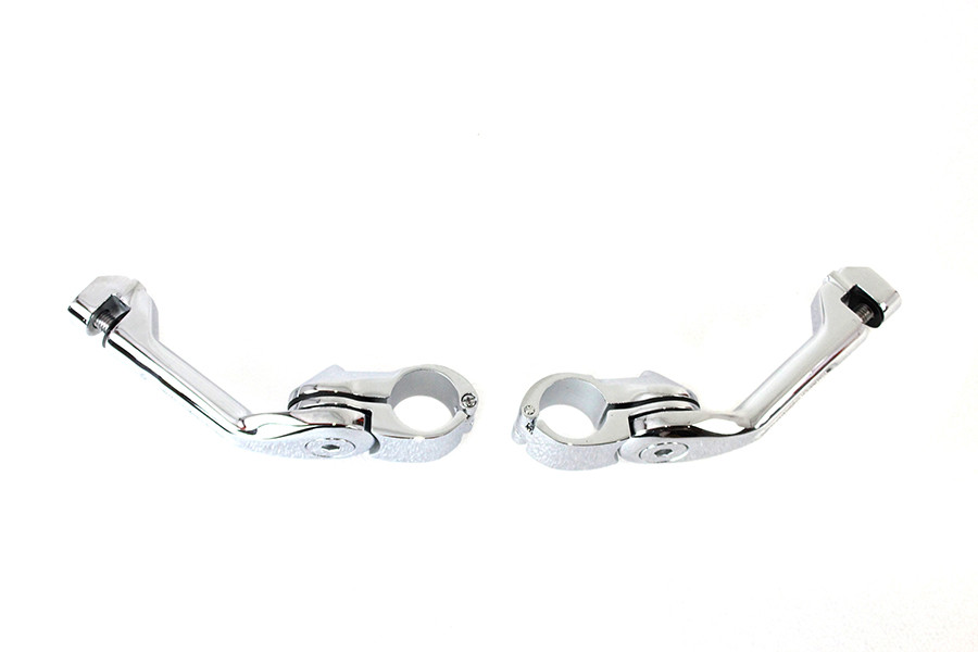 Wyatt Gatling #77433 - Adjustable Long Footpeg Mount Kit Forged Alloy