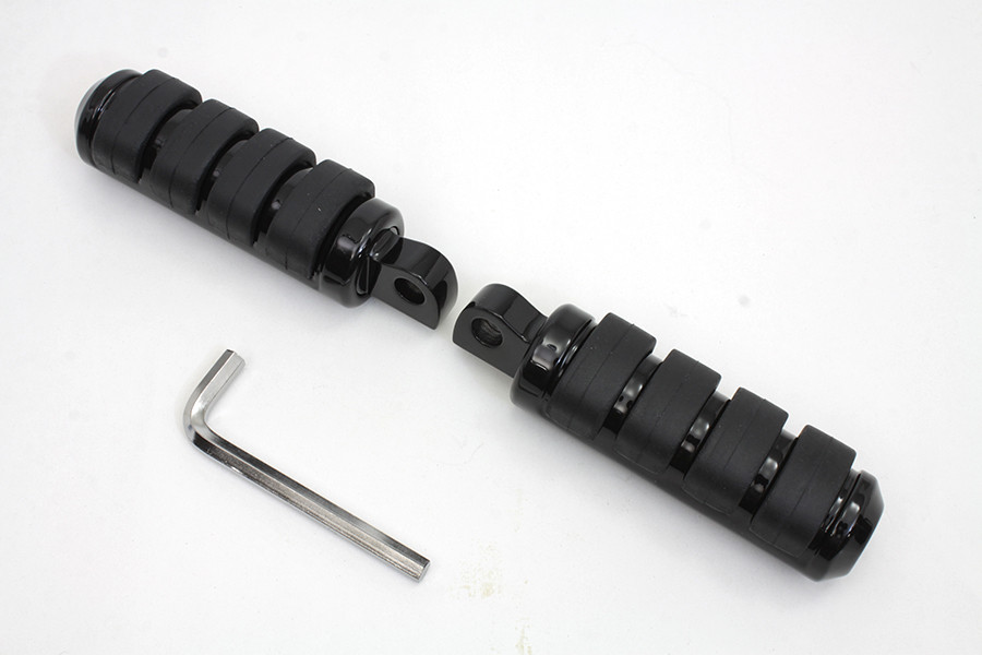 Wyatt Gatling #72281BK - Small Cats Paw Footpeg Set Black