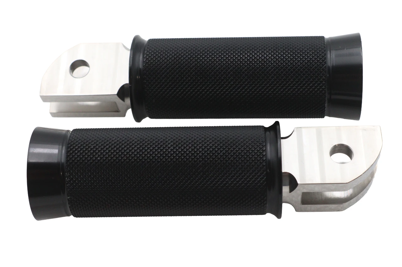 V-Twin #78982B - M8 Speedster Driver Footpeg Set Black