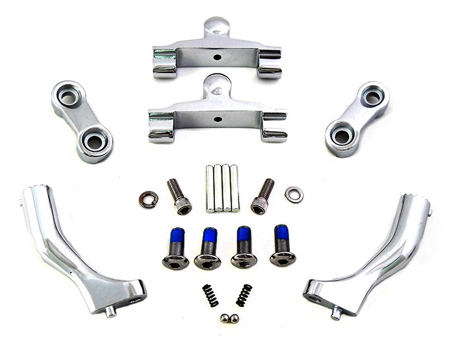 Wyatt Gatling #62131 - Adjustable Passenger Footboard Mount Set